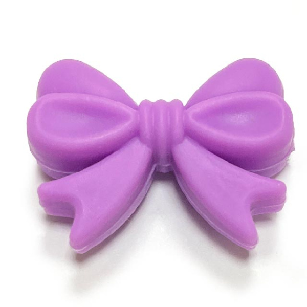 Бантик фиолетовый