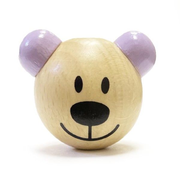 Мишка сиреневые ушки