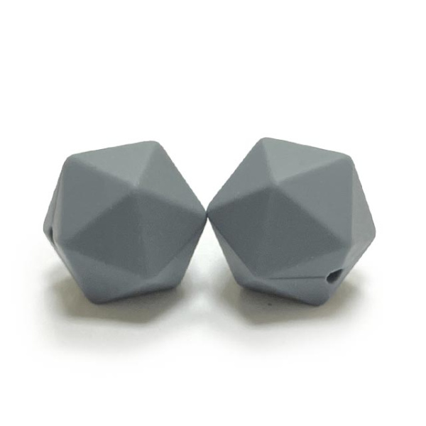 Иэкосаэдр Dim Grey 18 мм. (завод 1)