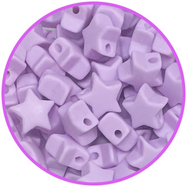 звезда мини сиреневая